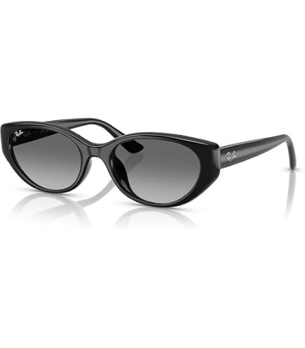 Amazon.com: Ray-Ban RB4421D Sunglasses, Black/Dark Grey, 56 mm